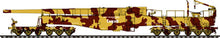 1/72 German 280mm K5(E) Railway Gun Leopold - Hobby Sense