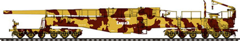 1/72 German 280mm K5(E) Railway Gun Leopold - Hobby Sense