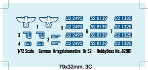 1/72 German Kriegslokomotive BR-52 - Hobby Sense