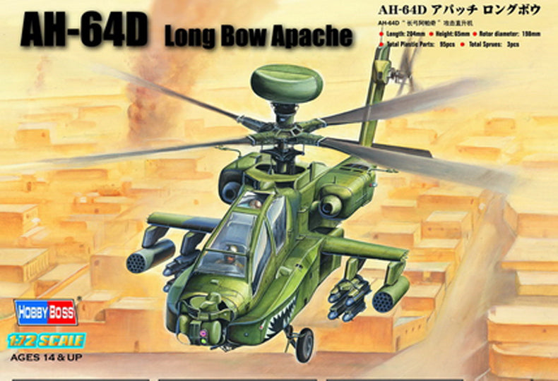 1/72 AH64D Apache Longbow - Hobby Sense
