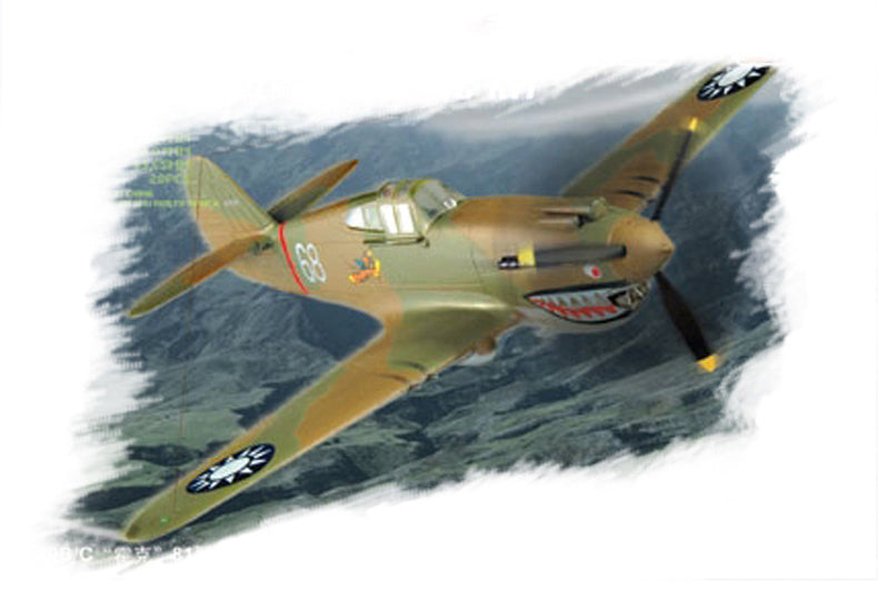 1/72 P40B/C Hawk-81, Easy Kit - Hobby Sense