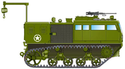 1/35 M4 High Speed Tractor (155mm/8-in./240mm) - Hobby Sense
