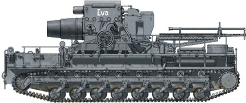 1/72 Morser KARL- Gerat 040/041 initial version - Hobby Sense