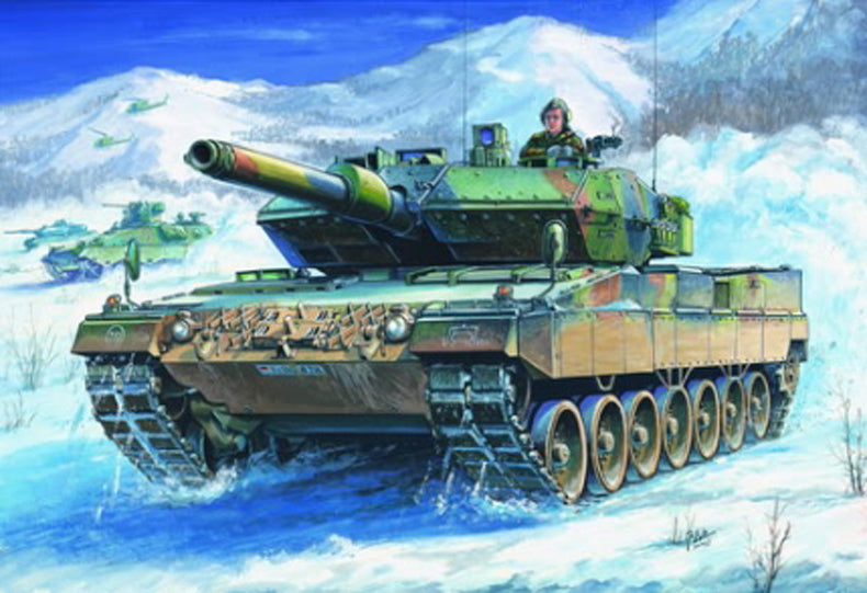 1/35 German Leopard 2 A5/A6 tank - Hobby Sense