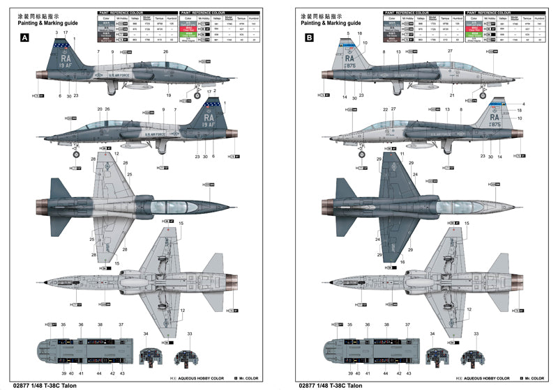 1/48 T38C Talon - Hobby Sense