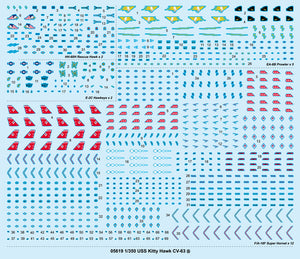 1/350 USS Kitty Hawk CV-63 - Hobby Sense