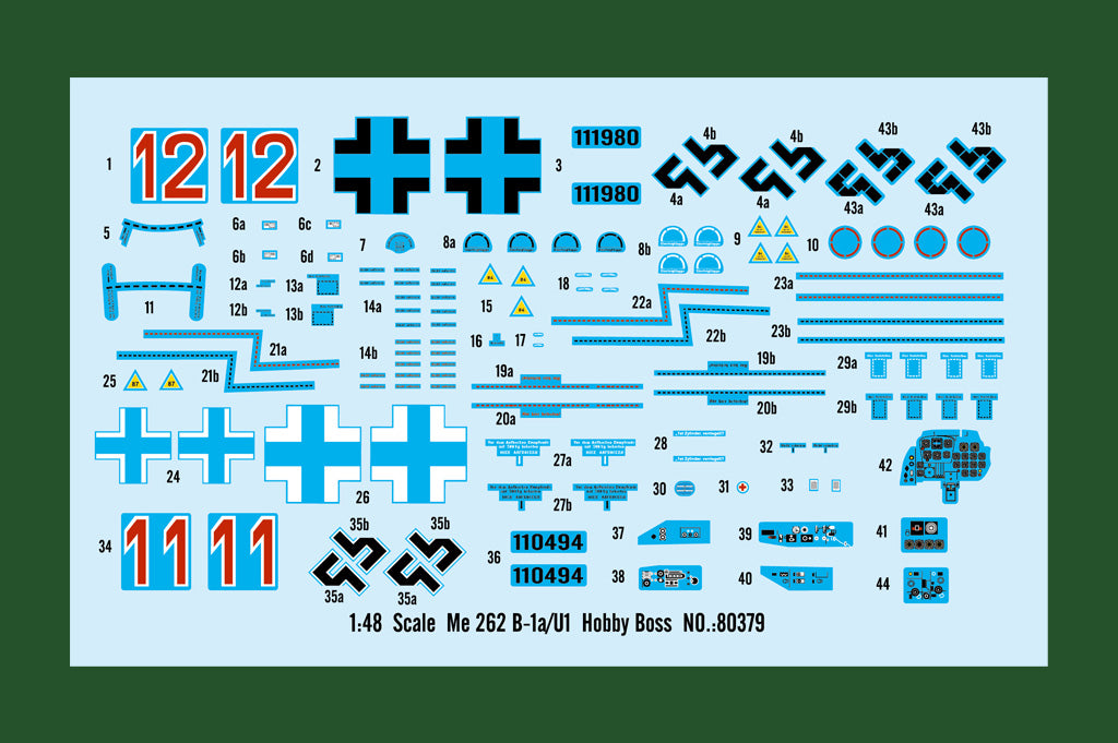 1/48 Me 262 B-1a/U1 - Hobby Sense