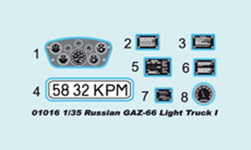 1/35 Russian GAZ-66 Light Truck I - Hobby Sense