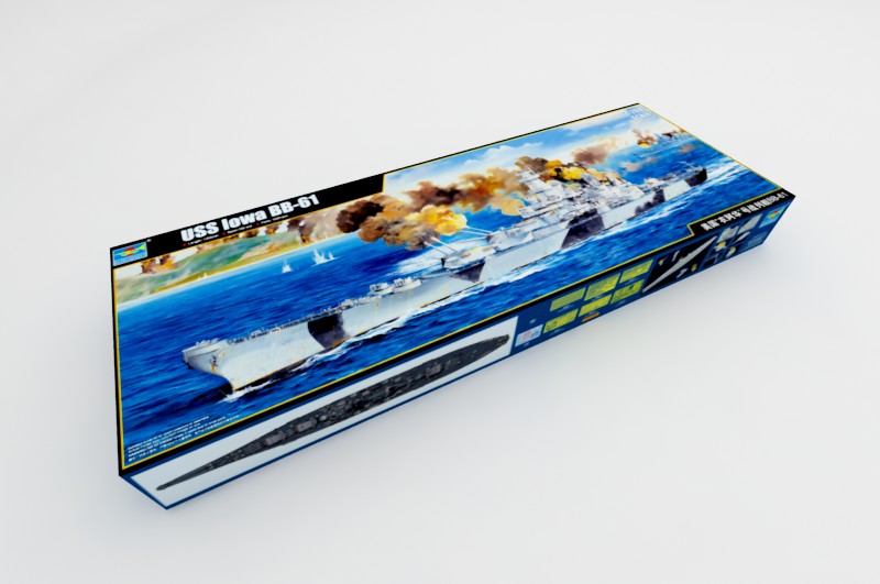 1/200 USS Iowa BB-61 - Hobby Sense