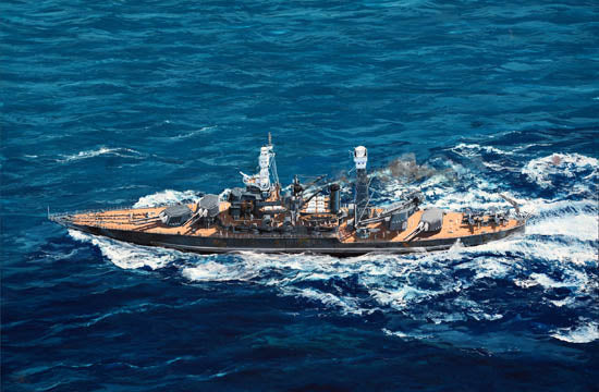 1/700 USS West Virginia BB48 Battleship 1941 - Hobby Sense
