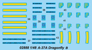 1/48 US A-37A Dragonfly Light Ground-Attack Aircraft - Hobby Sense