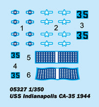 1/350 USS Indianapolis CA-35 1944 - Hobby Sense