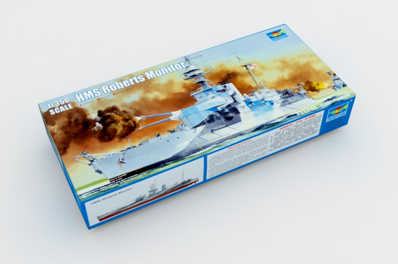 1/350 HMS Roberts Monitor - Hobby Sense
