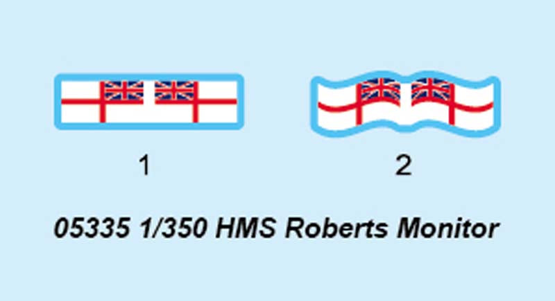 1/350 HMS Roberts Monitor - Hobby Sense