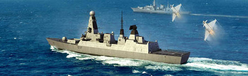 1/350 HMS Type 45 Destroyer - Hobby Sense