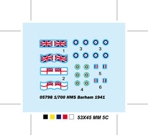 1/700 HMS Barham 1941 - Hobby Sense