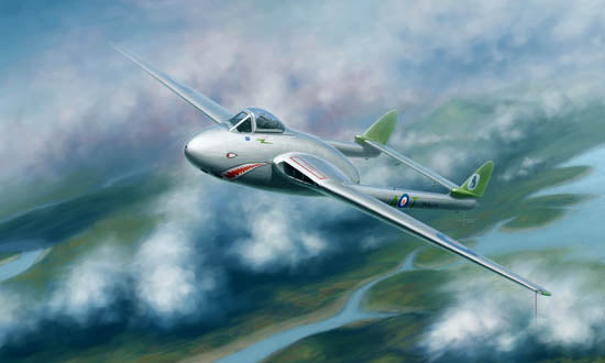 1/48 Vampire FB.MK.5 - Hobby Sense