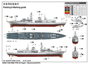 1/350 HMS TYPE 23 Frigate Westminster(F237) - Hobby Sense