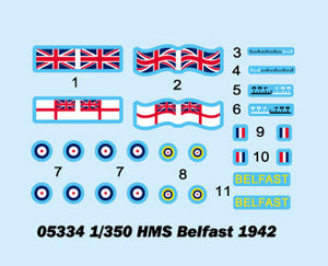 1/350 HMS Belfast 1942 - Hobby Sense