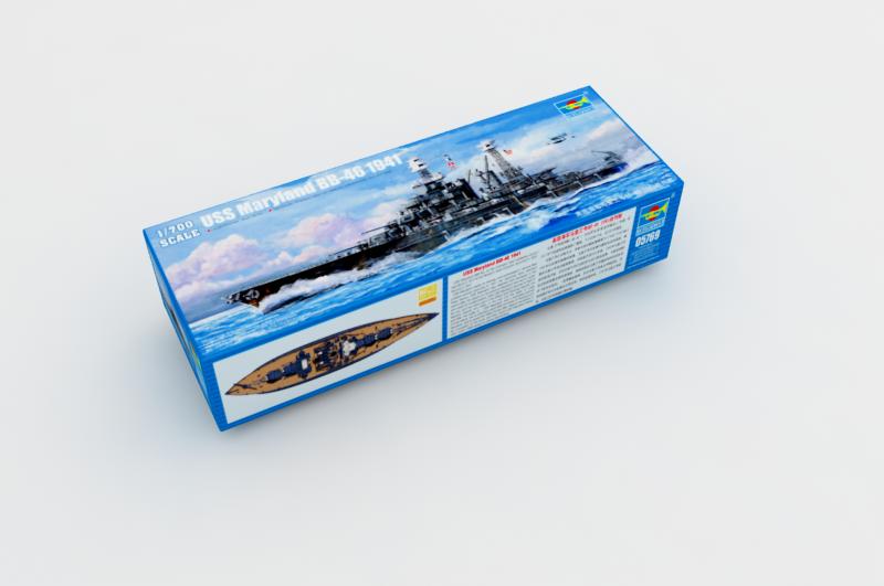 1/700 USS Maryland BB-46 1941 - Hobby Sense