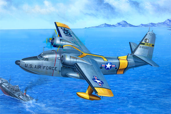 HU-16A Albatross 1/48 スケール Trumpeter HU16A Albatross USAF Amphibian Aircraft (1/48