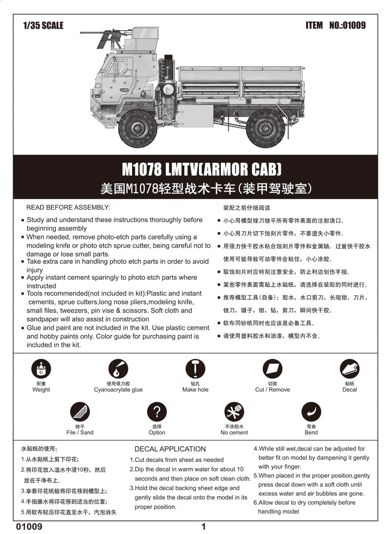 1/35 M1078 LMTV Armor Cab - Hobby Sense