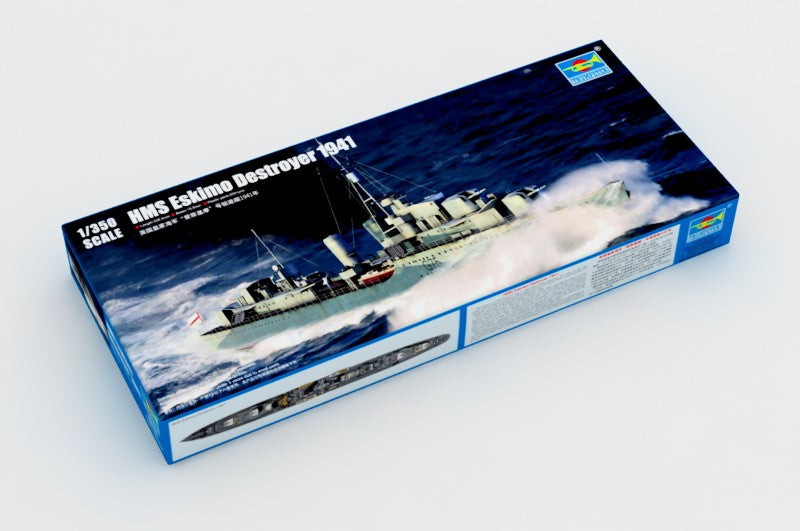 1/350 HMS Eskimo Destroyer 1941. - Hobby Sense