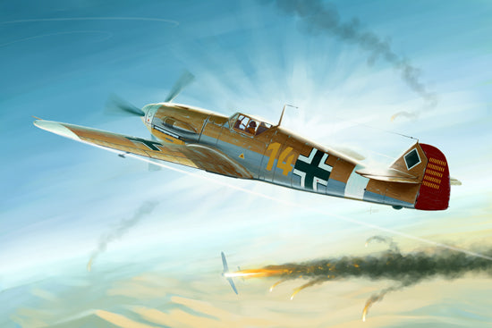 1/32 Messerschmitt Bf 109F-4/Trop - Hobby Sense