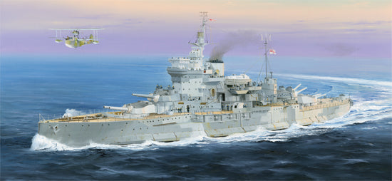 WhiteEnsignModels 1/350 WARSPITE 1943② 1/350 Battleship HMS Warspite 1942 | Hobby Sense