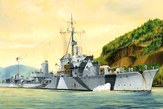 1/350 German Zerstorer Z30 1942 - Hobby Sense