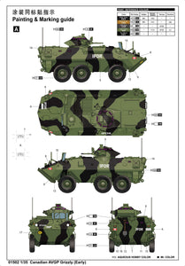 1/35 Canadian Grizzly 6x6 Armored Vehicle General Purpose (AVGP) - Hobby Sense