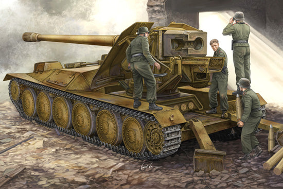 1/35 12.8cm PAK 44 Waffentrager Krupp 1 - Hobby Sense