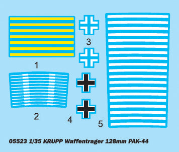 1/35 12.8cm PAK 44 Waffentrager Krupp 1 - Hobby Sense