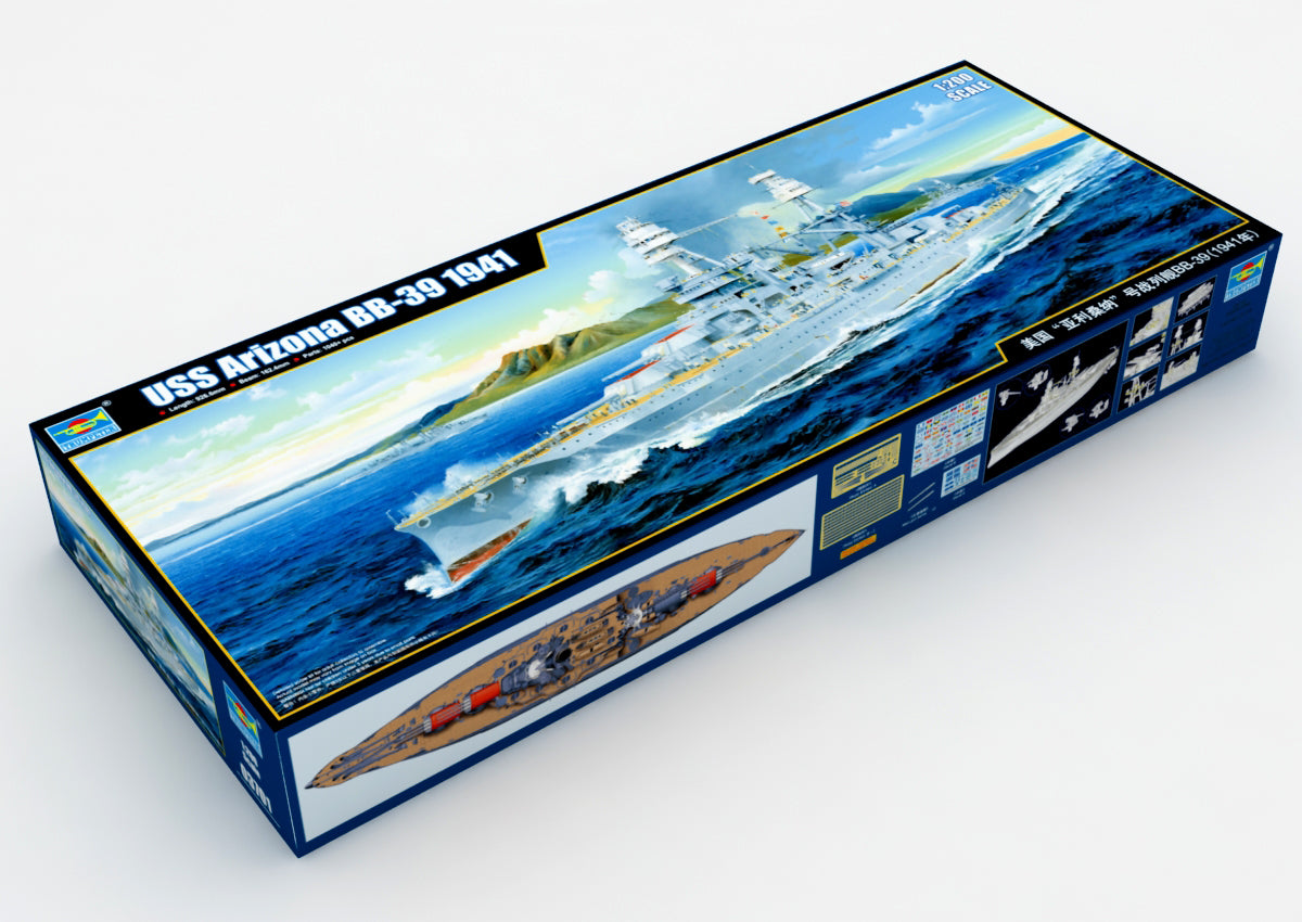 1/200 USS Arizona BB-39 1941 - Hobby Sense