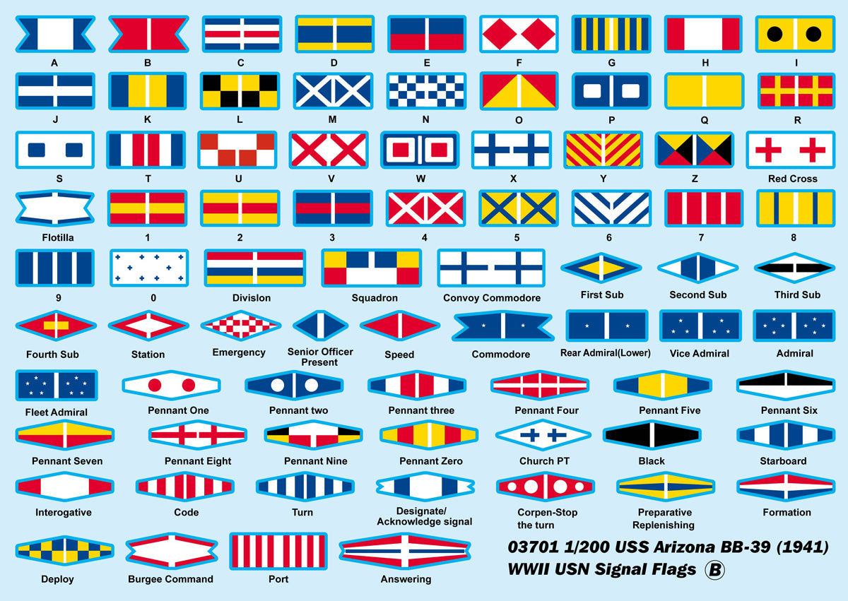 1/200 USS Arizona BB-39 1941 - Hobby Sense