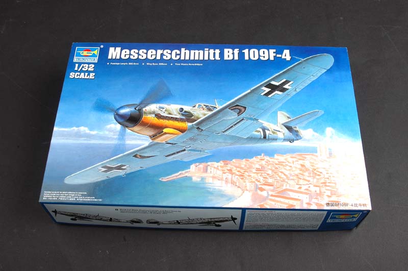 1/32 Messerschmitt Bf 109F-4 German Fighter - Hobby Sense