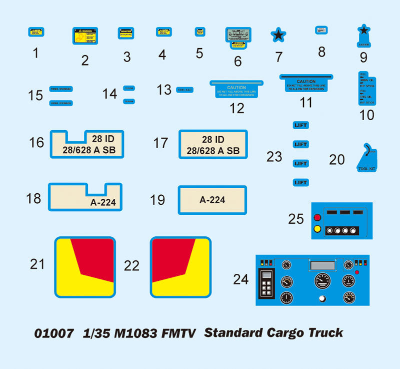 1/35 M1083 FMTV Standard Cargo Truck - Hobby Sense
