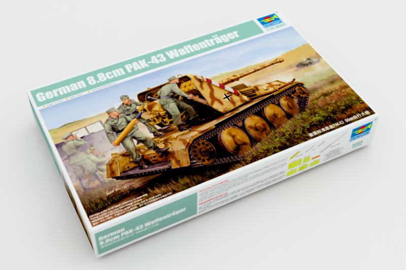 1/35 German 8.8cm PAK-43 Waffentrager Self Propelled Gun - Hobby Sense