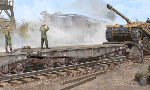 1/35 Schwere Plattformwagen Type Ssyms 800 - Hobby Sense