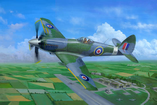 1/48 Supermarine Spiteful F.MK.14 Fighter - Hobby Sense