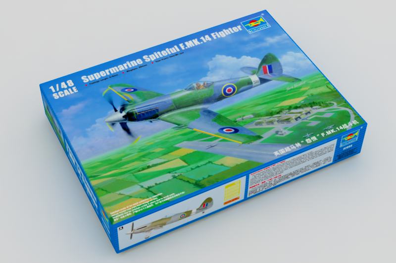 1/48 Supermarine Spiteful F.MK.14 Fighter - Hobby Sense