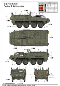 1/35 M1129 Stryker Mortar Carrier Vehicle MC-B - Hobby Sense