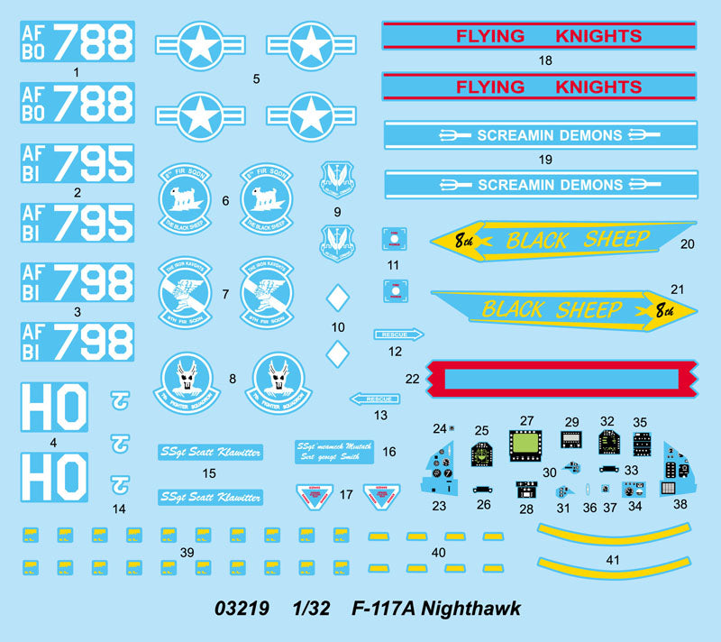 1/32 F-117A Nighthawk - Hobby Sense