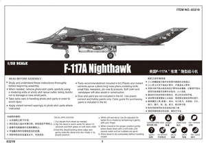 1/32 F-117A Nighthawk - Hobby Sense