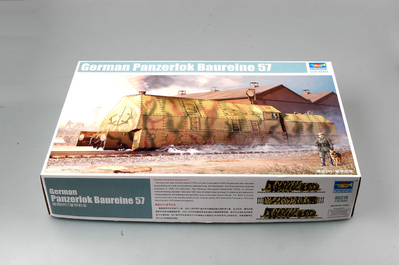 1/35 German BR57 Armored Steam Locomotive - Hobby Sense