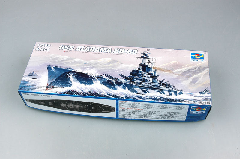 1/700 USS Alabama BB-60 Battleship - Hobby Sense