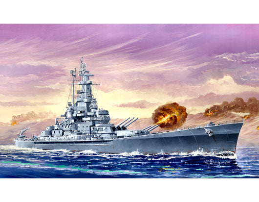 1/700 USS Massachusetts BB-59 - Hobby Sense