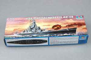 1/700 USS Massachusetts BB-59 - Hobby Sense