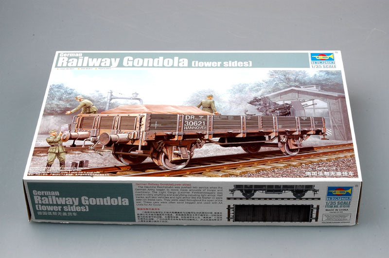 1/35 German Railway Gondola (lower sides) - Hobby Sense