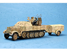 1/35 German 2cm Flakvierling 38 auf Selbstfahrlafette - Hobby Sense